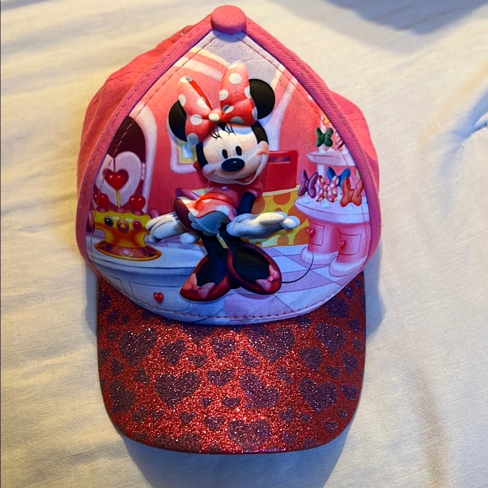 Disney Minnie Mouse Pink Cap for Kids